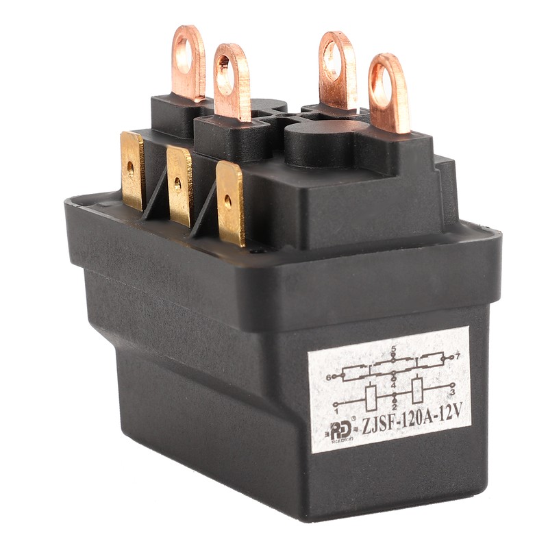Winch Solenoid Contact Relay Contactor 12V 120A Steel Universal for