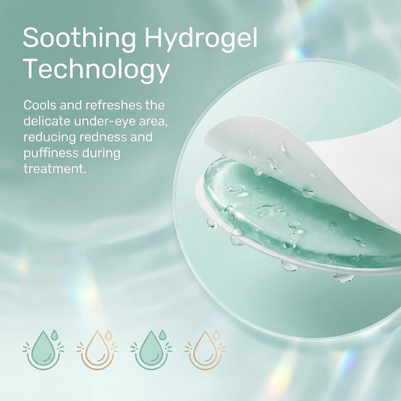 50 Pairs Under Eye Gel Pads, Lint Free Skin Friendly