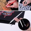 18 Pieces Scratch Art Tools, Scratching Drawing Painting Pen Dual