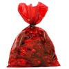 Unique Industries Red Cellophane Bags, 30ct, 11.5" x 5"