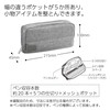 Kokuyo F-VBF260-3 Tool Pen Case, Quick Access Pencil Case, Gray