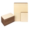 kukmakri 90 PCS Plywood Sheets for Crafts, (72 PCS)6 x