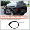 RATCHROLL Car Rear Left Barn Door Lock Cable for Ford