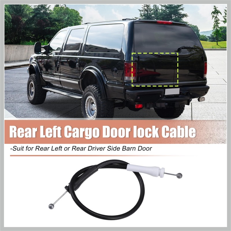 RATCHROLL Car Rear Left Barn Door Lock Cable for Ford