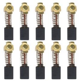 10Pack N398321 Polisher Carbon Brushes Compatible with Dewalt DWP849X DWP849X-BR DWP849X-B3 N398327 N103592 N088403,Replacement Parts for Dewalt Polisher Carbon Brushes