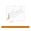 SUBARU (subaru) Genuine Parts Protector Rear uotusiya , model: 86626FG000