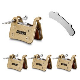 4 Pairs Sintered Metal Disc Brake Pads for Shimano Deore XT M765 M775 M776 XTR M965 M966 M975 LX M585 T665 SLX M665 M535 M595 M596 Hone M601 Alfine S500 S501 Saint M800 M545 R505 T605 A01S M07 M07Ti