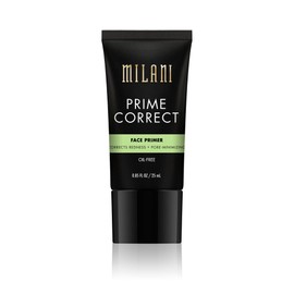Milani Prime Correct Face Primer - Corrects Redness + Pore-Minimizing (0.85 Fl. Oz.) Vegan, Cruelty-Free Face Makeup Primer to Color Correct Skin & Reduce Appearance of Pores