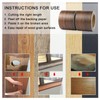 BOMEI PACK Wood Grain Repair Tape,Self Adhesive Repair Patch for