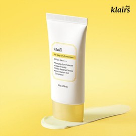 No White Tone Klairs Airy 0-Layer Moisture Sunscreen 50g / 백탁NO 클레어스 에어리 0겹 수분 선크림 50g