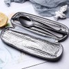 U Chef Juego de cubiertos utensilios para mesa portátil y