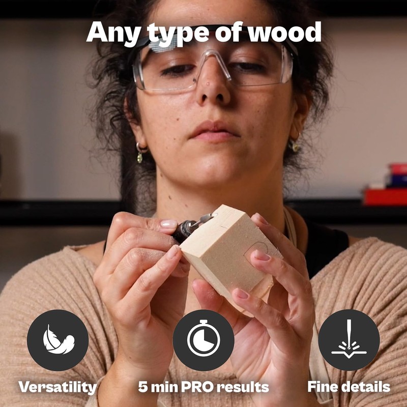 Tungsten Wood Molding Bit Set – 5-Piece Precision Carving &