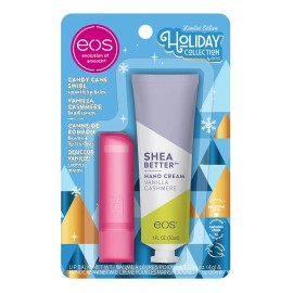 Eos Set De Cuidado De La Piel Navideño: Crema De Manos De Ca