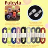 Fulcyla 2 pairs Elastic Shoe Laces -Elastic No Tie Shoelaces