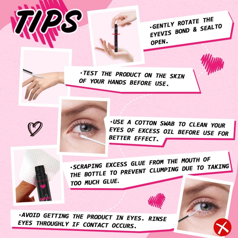 PRO Lash Bond and Seal Clear Cluster Lash Glue &