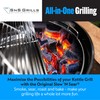 SnS Grills Patented Slow ‘N Sear Original Insert - Stainless