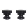 reyrumbo Black Aluminum Seat Mounting Nuts Quick Release Seat Bolts