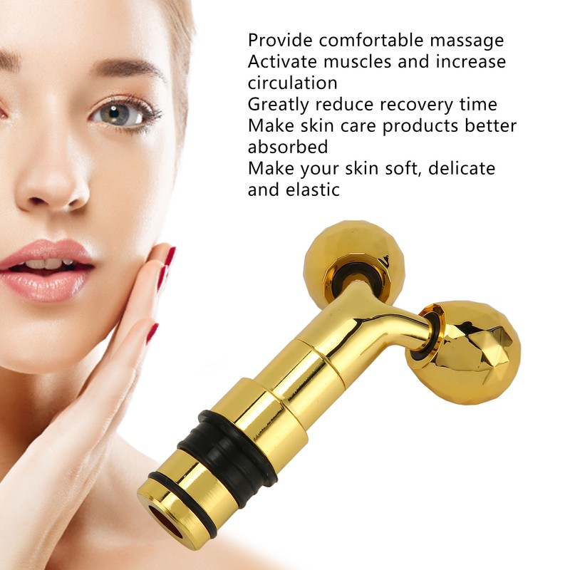 18mm Muscle Massage Head Double Rollor Deep Relaxation Replacement Fascia