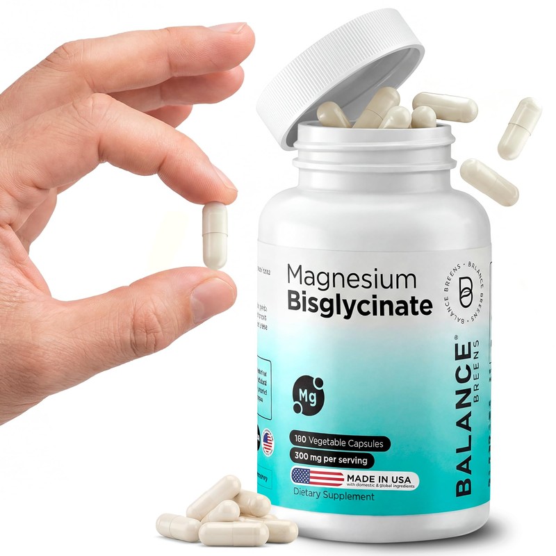 Balance Breens Bisglicinato de magnesio - 120 cápsulas vegetales