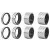 2 Set Carbon Fiber 5/10/15/20mm Bicycle Headset Front Fork Spacer