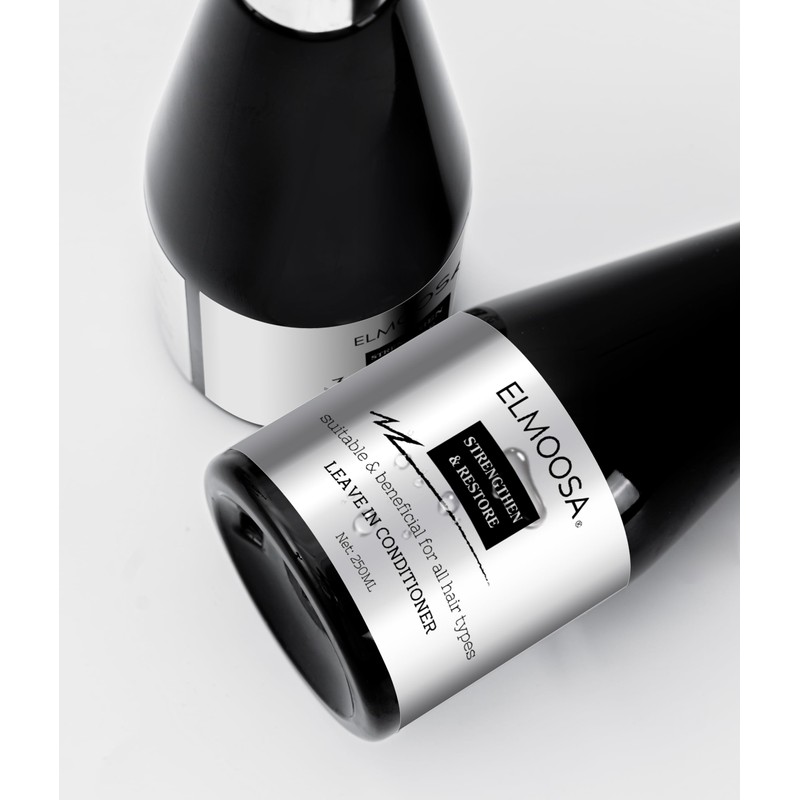 ELMOOSA LEAVE IN CONDITIONER -24/7 Caviar Armor Against Frizz &