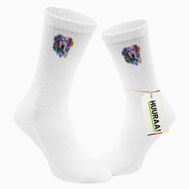 Huuraa Unisex Socks Golden Retriever Colourful Gift Size 37/46 Golden Retriever Gift Idea, multicoloured