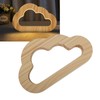 Wood Carving Lamp Wooden Hollow Design USB Powered Embedded 3D