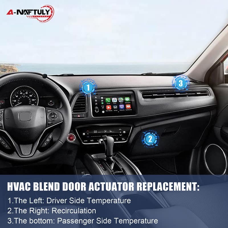A-NAFTULY HVAC Heater Blend Door Actuator Replacement Fits for Ram