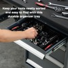 ONREVA Tool Box Organizer Tray Divider Set, Expandable Large Toolbox