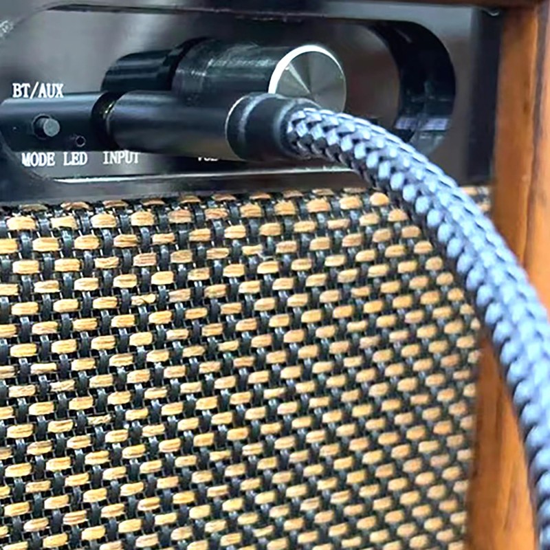 Tunghey 2m 1/4" Insert Cable, Stereo to Dual Mono Y