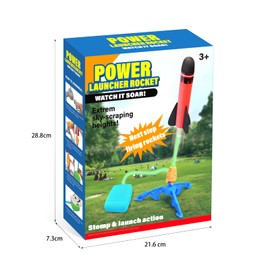 Rocket Toy for Children - Outdoor Games for Children, for Outdoor Children's Toy from 3-12 Years
