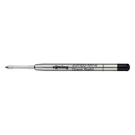 Rotring Ball Pen Refill Medium Tip - Black (Pack of 1)