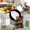 E-Senior Fridge Organiser, Fridge Drawers, Stackable Fridge Tidy for Freezer,