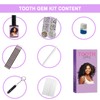 Neeyer 1000 Gems DIY Tooth Gem Kit, Fashion Teeth Jewelry