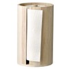 Bloomingville Küchenrollenständer Paulowina, Natur, Dekoobjekt, Maße D14,5xH25,5 cm, Kuchenrollenhalter, 508050,