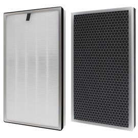 BesReyDa 112 Replacement Filter Compatible with MA Series 112 V2.0 Air Purifier, 3-in-1 H13 Filtration True HEPA Activated Carbon Filter, 2 Pack