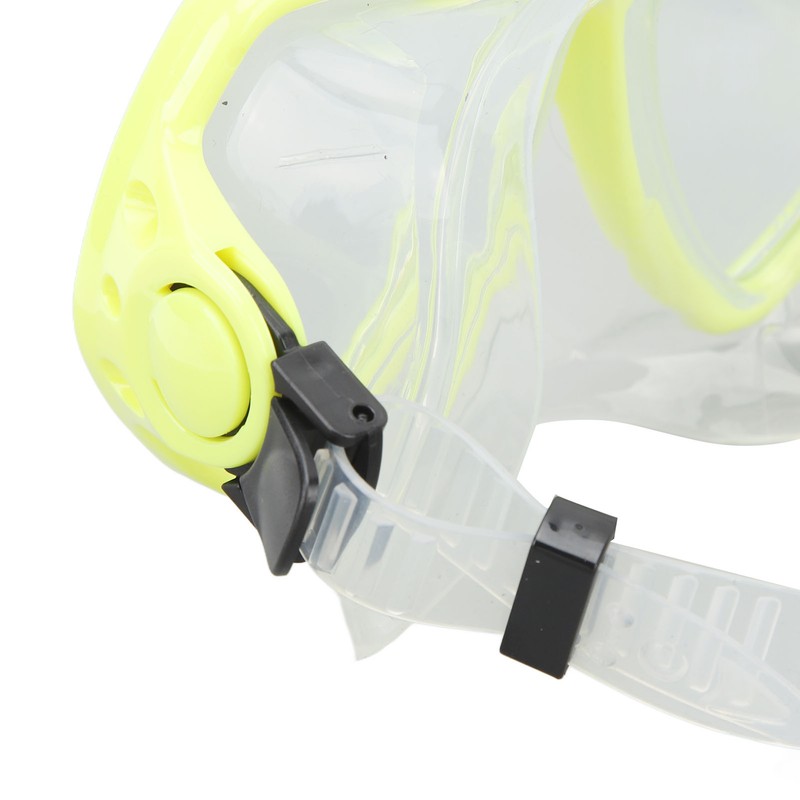Diving Goggles Swim Glasses Silicone Adjustable Strap Tempered Glass Thickened