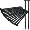 C-TechSolution 100 Pack 8 Inch Landscape Edging Stakes Plastic Garden
