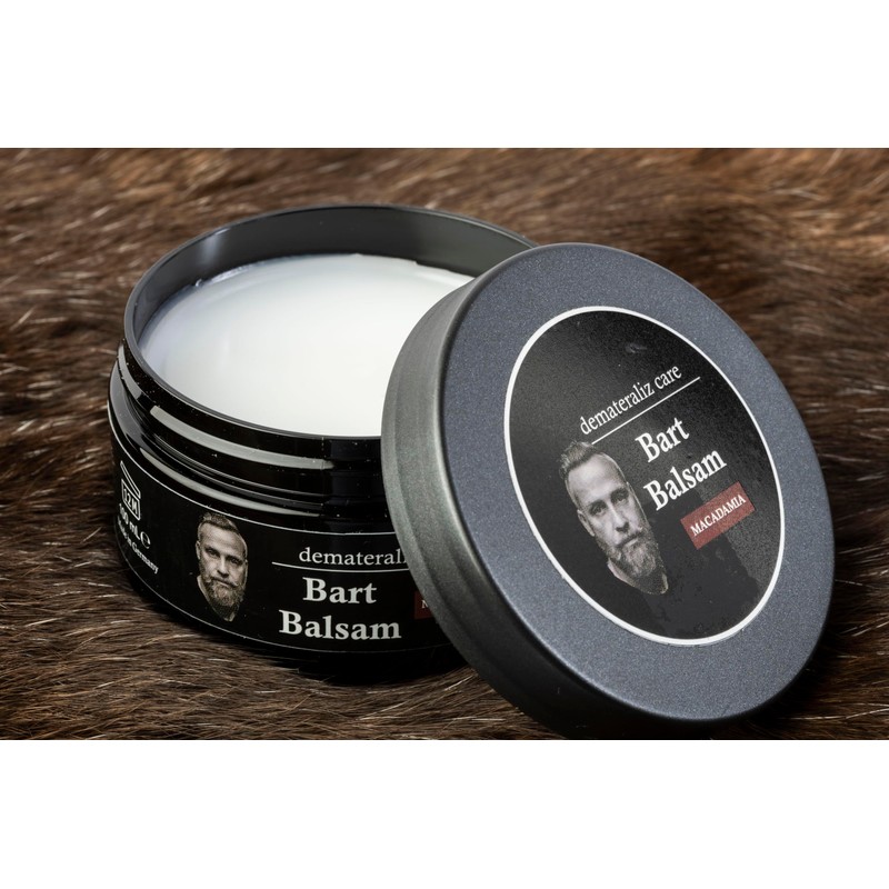 Demateraliz care Beard Balm with Macadamia, 100 ml