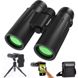 Usogood 12x42 Binoculars for Adults High Powered with Upgraded Tripod and Phone Adapter