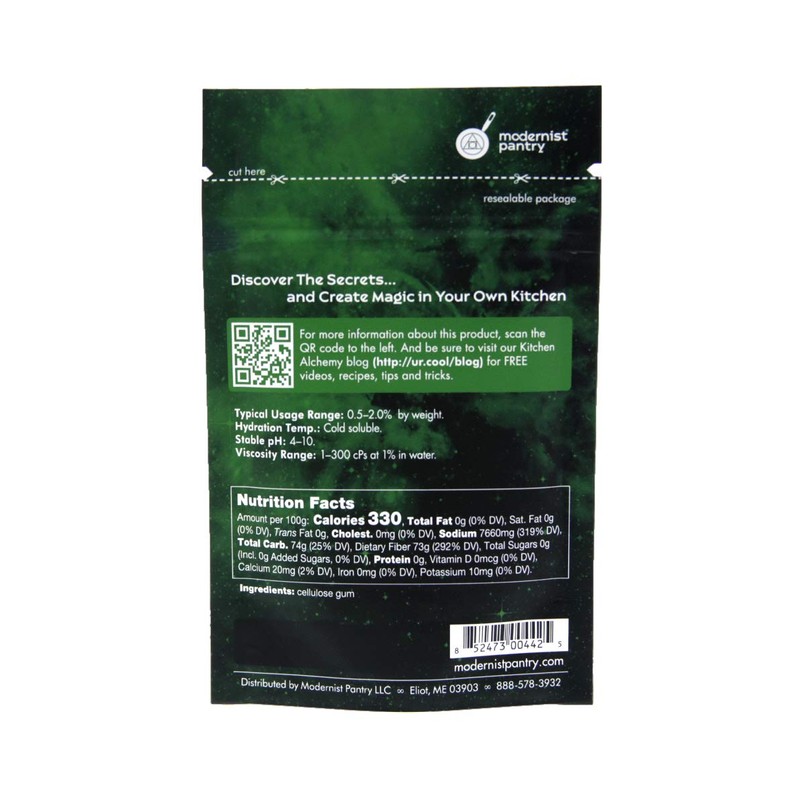 Pure Carboxymethyl Cellulose (CMC) Powder ⊘ Non-GMO Gluten-Free Vegan OU