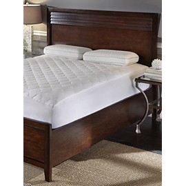 iDEAL Comfort MP-021-7K_M Quiet Waterproof Mattress Pad K, King, White