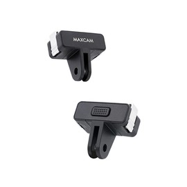 MAXCAM Compatible with DJI Osmo 360/Nano/Action 6/5/4 Pro Magnetic Quick Release Adapter Base Quick Mount 1/4" Screw Adapter for Tripod Accessories