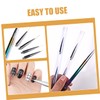 Outanaya 1set Nail Art Brush Pen Replacement Heads for Manicure