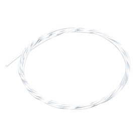 ACROPIX 1.5mm 0.06" 1m 3.28ft Universal PMMA Plastic Optic Fiber Side Glow Cable Fiber Optic Cable for Car Clear - Pack of 1