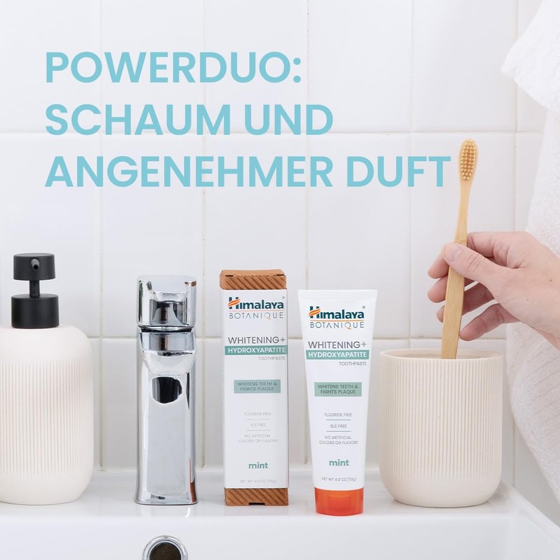 Himalaya Botanique Whitening Toothpaste with Hydroxyapatite 113g