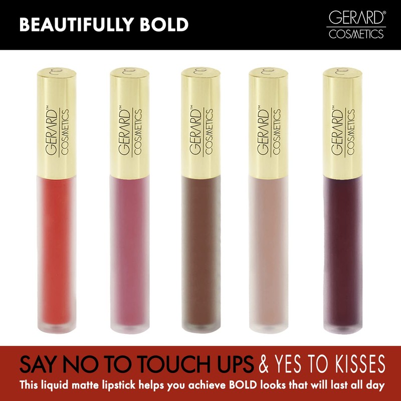 Gerard Cosmetics Hydra Matte Liquid Lipstick - Nourishing Ingredients Moisturizes