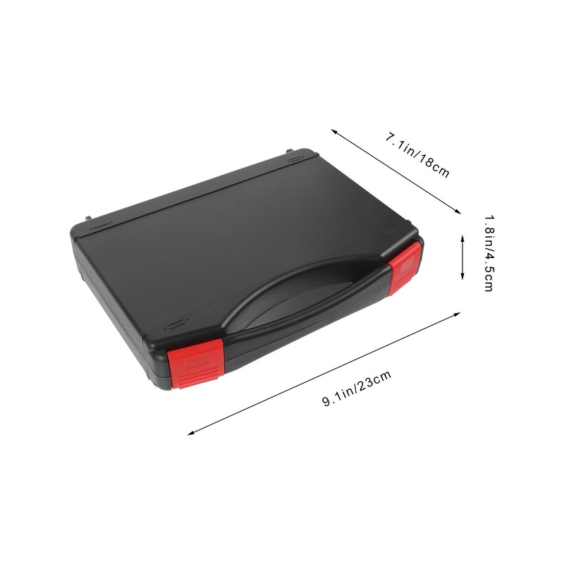 Angoily Plastic Carry Case Small Hard Case Tool Carry Box