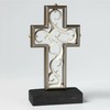 Unity Cross® Metallic Platinum & Pearl White; Unity Candle Unity