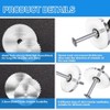Fulillanlun PVC Pipe Cutter Tool Set Kit with Adjustable Depth